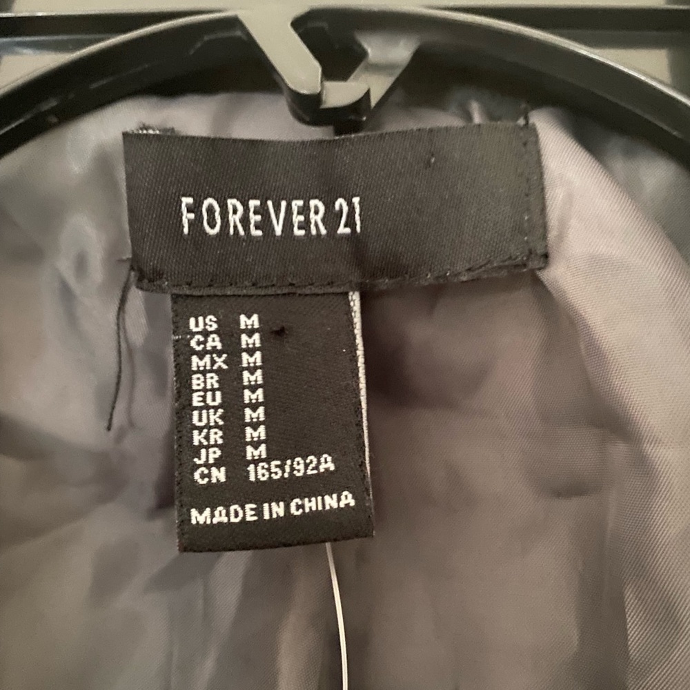 Brand New Forever 21 Faux Suede Cropped Jacket - Picture 8 of 8
